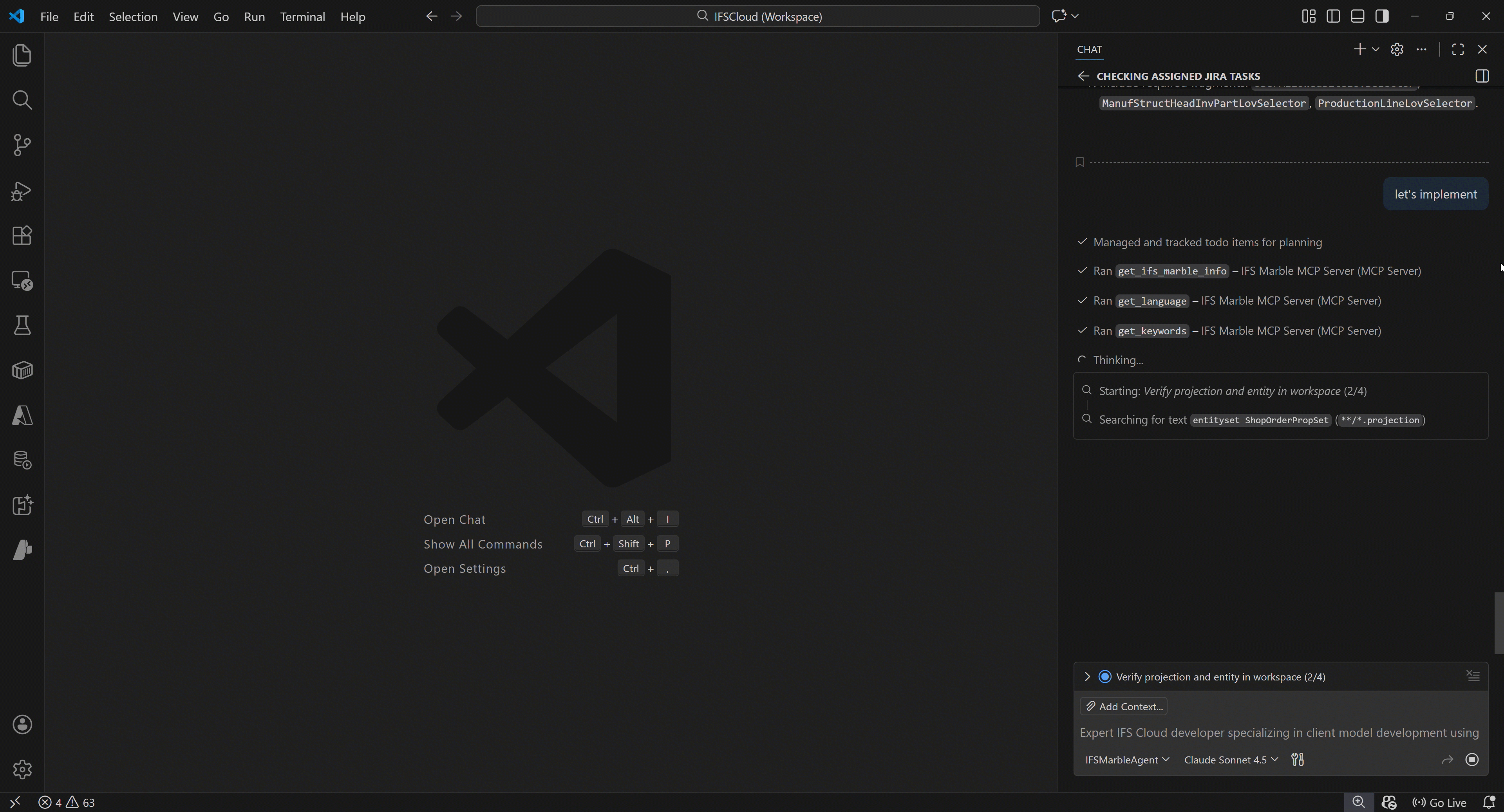 IFS Cloud Development Kit agent demo